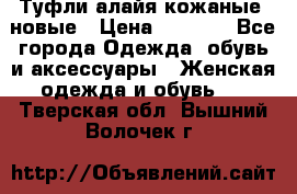 Туфли алайя кожаные, новые › Цена ­ 2 000 - Все города Одежда, обувь и аксессуары » Женская одежда и обувь   . Тверская обл.,Вышний Волочек г.